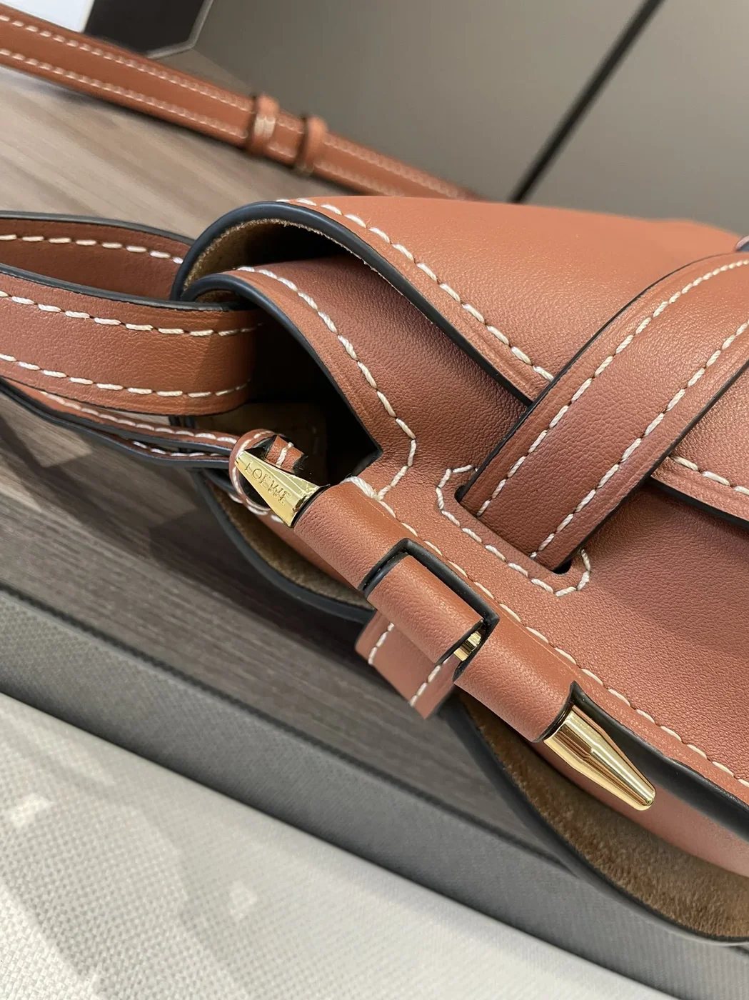 Mini Gate Dual Bag Brown / Mini Gate Dual Bag Brown /