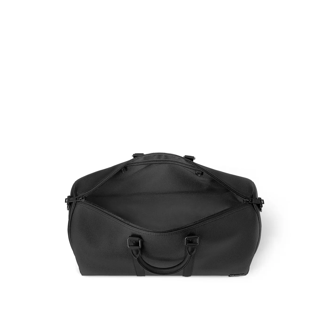 Louis Vuitton Keepall Bandouliere 50 Crossbody Bag in Black Palladium Hardware Louis Vuitton Keepall Bandouliere 50 Crossbody Bag in Black Palladium Hardware