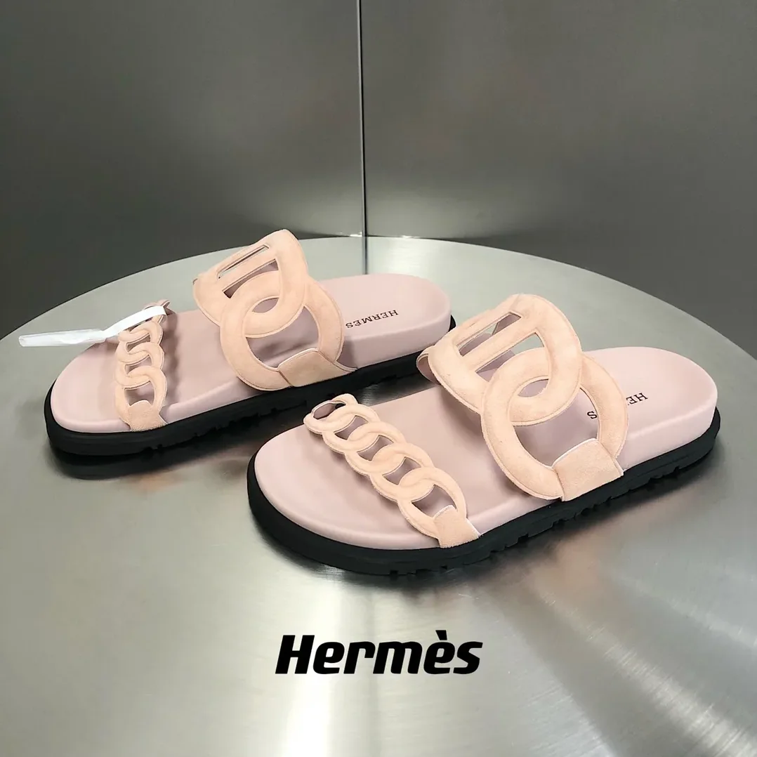 Hermes Extra Sandal Light Pink Hermes Extra Sandal Light Pink