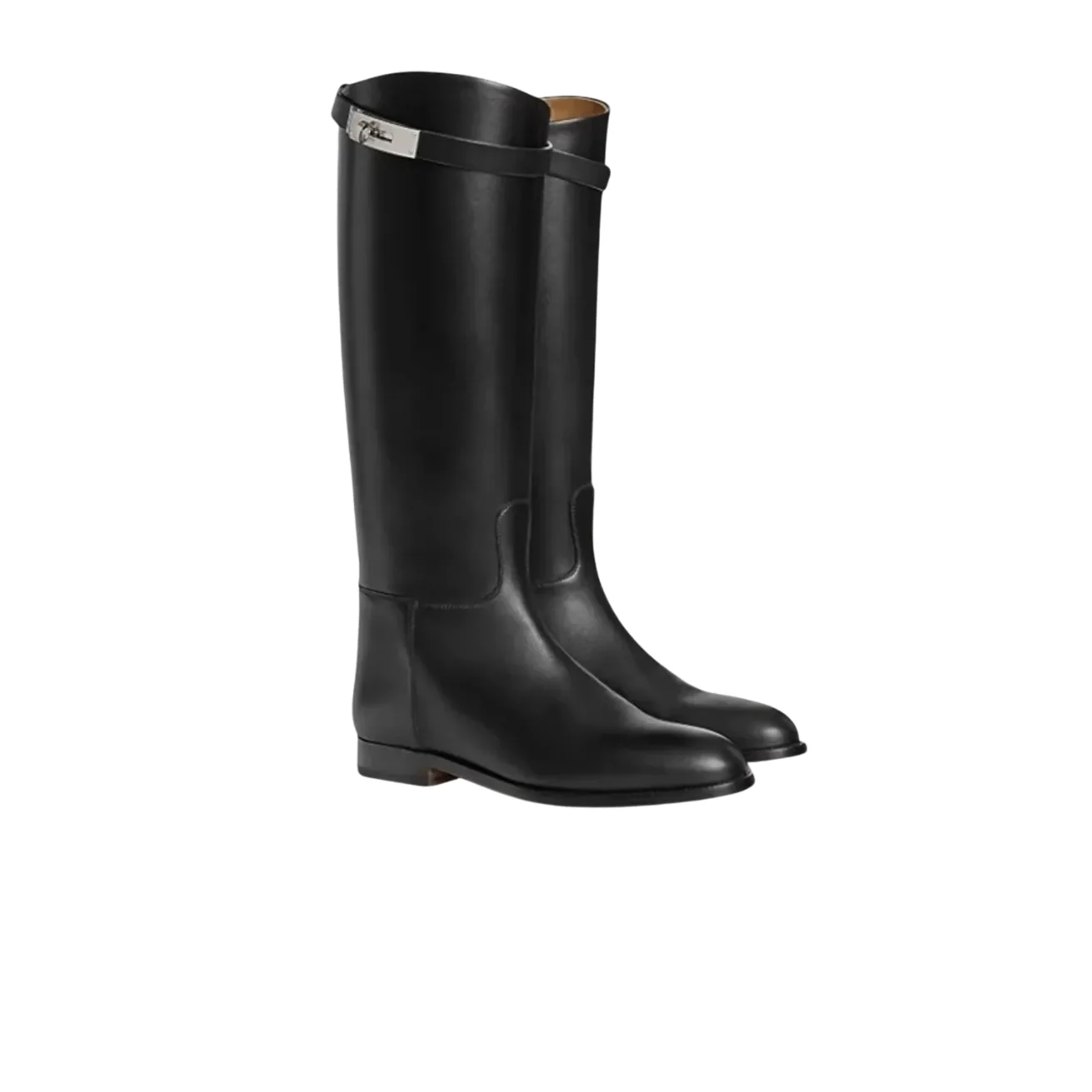 Hermes Jumping Boots Black