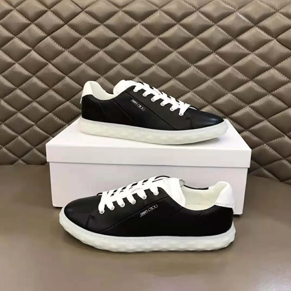 Jimmy Choo Diamond Light/f Black Nappa Leather Low for Women in Top Trainers Jimmy Choo Diamond Light/f Black Nappa Leather Low for Women in Top Trainers