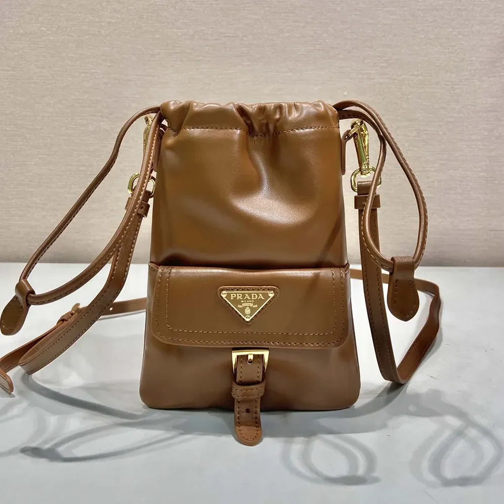 Prada Nappa Leather Pouch for Women