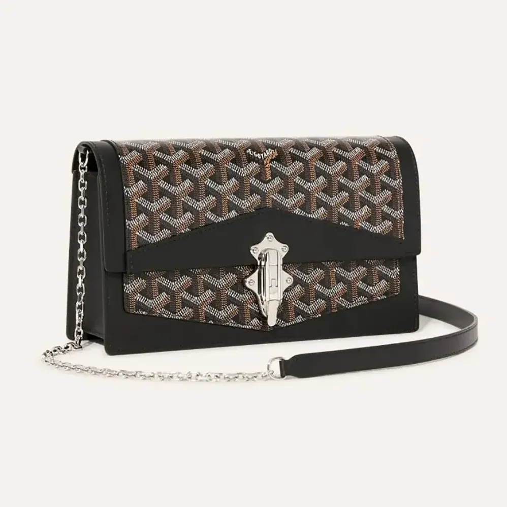 Goyard Duchesse Marie Caroline Bag for Unisex in Black Goyard Duchesse Marie Caroline Bag for Unisex in Black