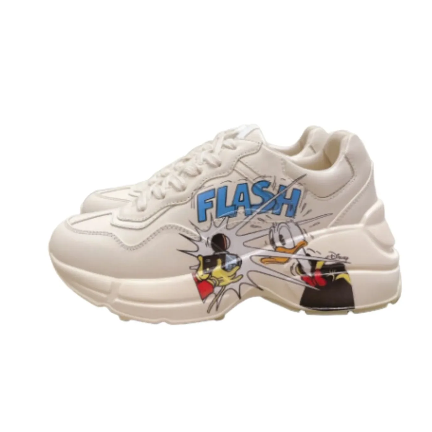 Gucci Disney x Donald Duck Rhyton Sneaker White Gucci Disney x Donald Duck Rhyton Sneaker White