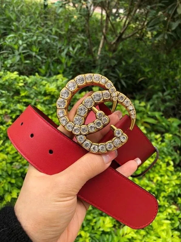 Gucci Belt Beaded Double G Red GG, for Women Gucci Belt Beaded Double G Red GG, for Women