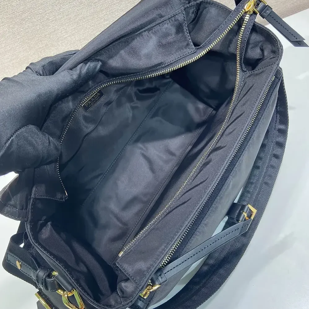 Prada Explore Medium Re-Nylon Shoulder Bag With Flap for Women Prada Explore Medium Re-Nylon Shoulder Bag With Flap for Women