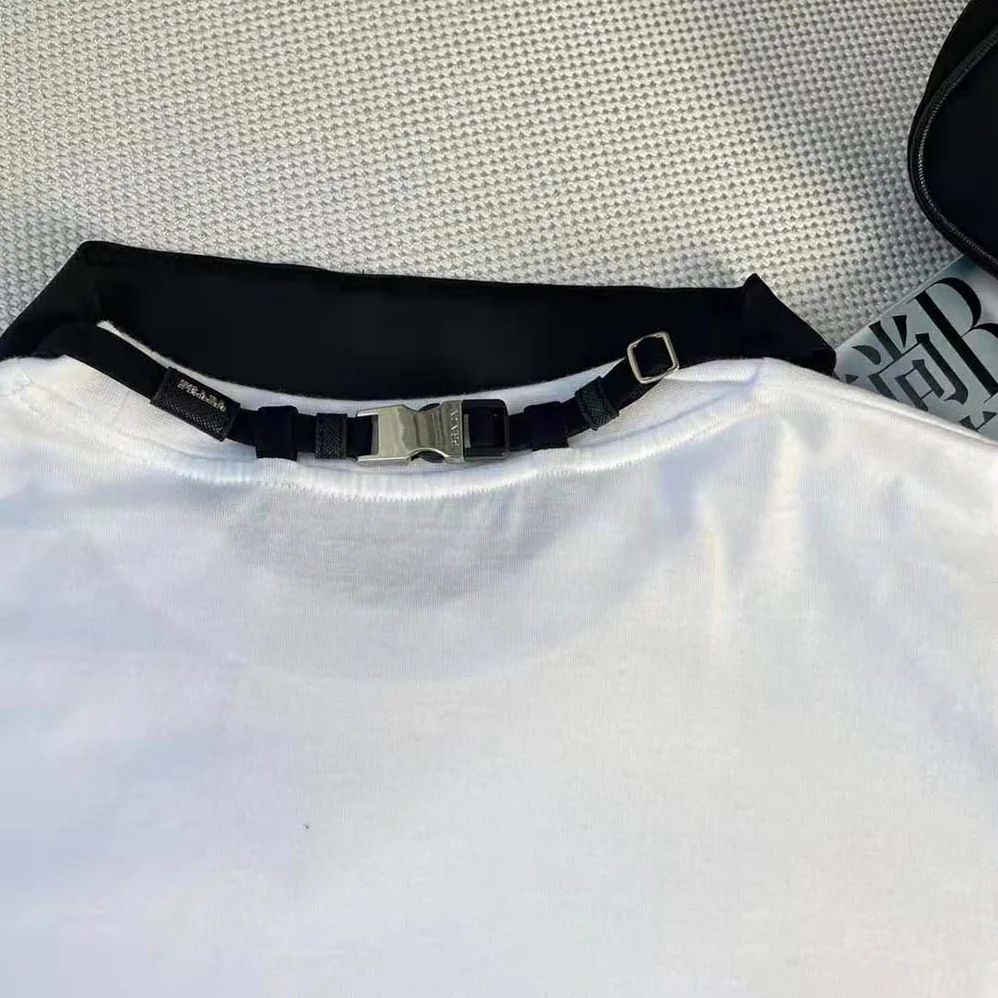Prada Oversized Jersey T for Women in shirt with Bandana Prada Oversized Jersey T for Women in shirt with Bandana