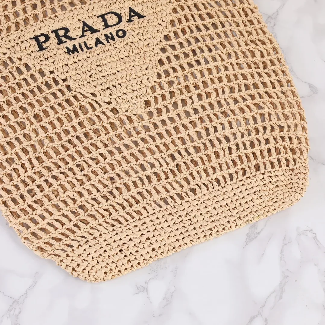 Raffia Tote Bag Beige 1BG424_2A2T_F0018_V_OOO 20 Inches / Raffia Tote Bag Beige 1BG424_2A2T_F0018_V_OOO 20 Inches /
