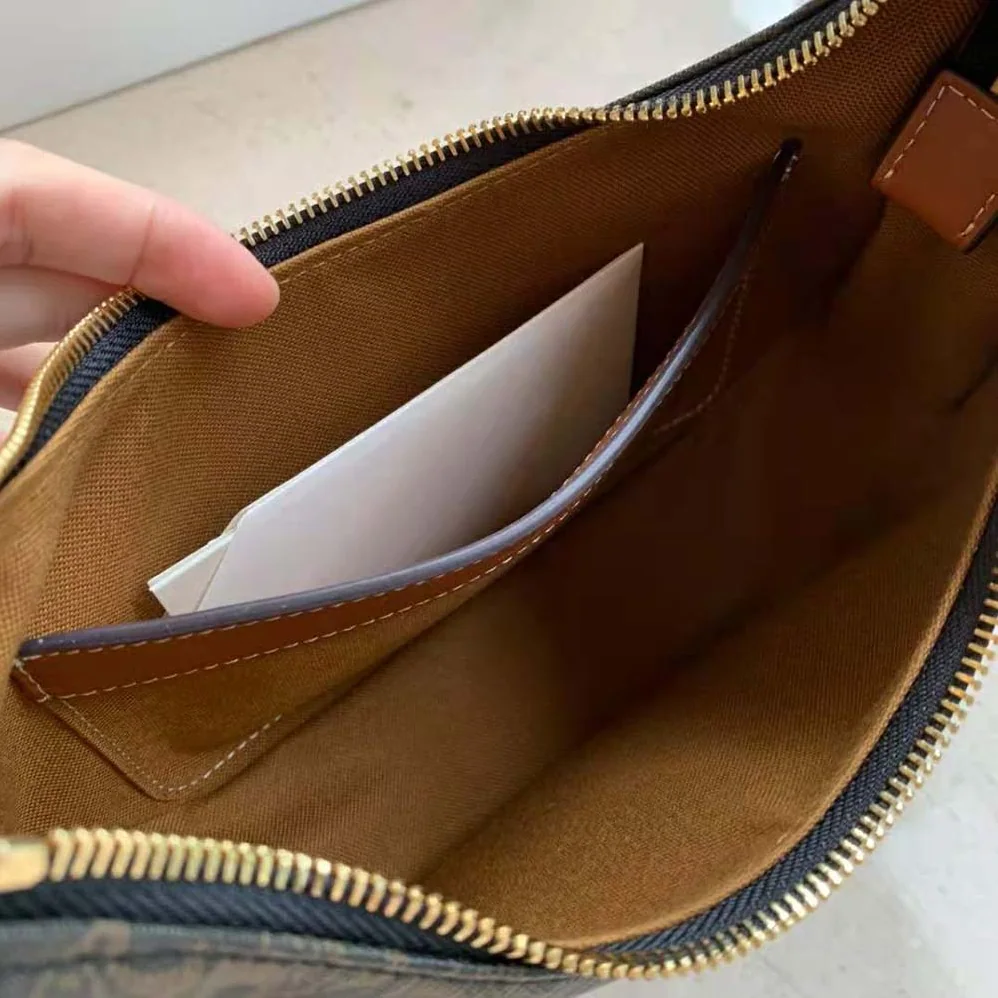 Celine Ava Bag in Triomphe Canvas for Women in Brown Celine Ava Bag in Triomphe Canvas for Women in Brown