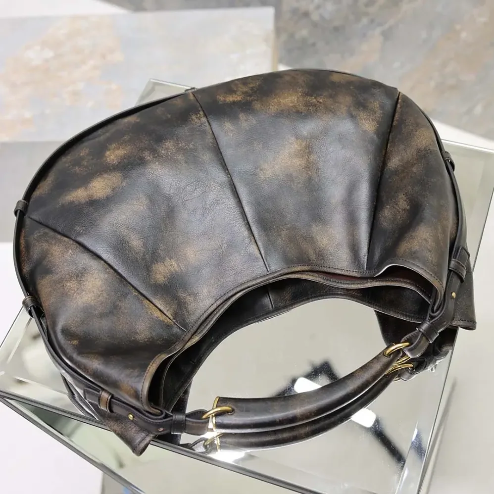 Saint Laurent YSL Mombasa Medium In Vintage Leather for Women Saint Laurent YSL Mombasa Medium In Vintage Leather for Women