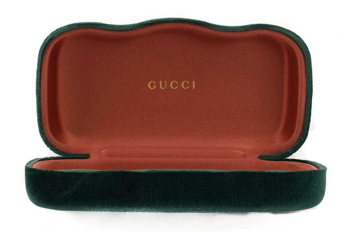 Gucci Green Hard Sunglasses Case