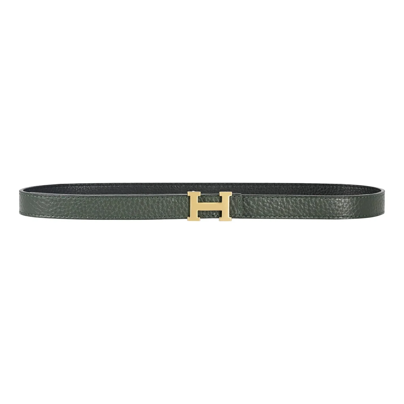 Reversible Buckle Amazing Belt Green&Black