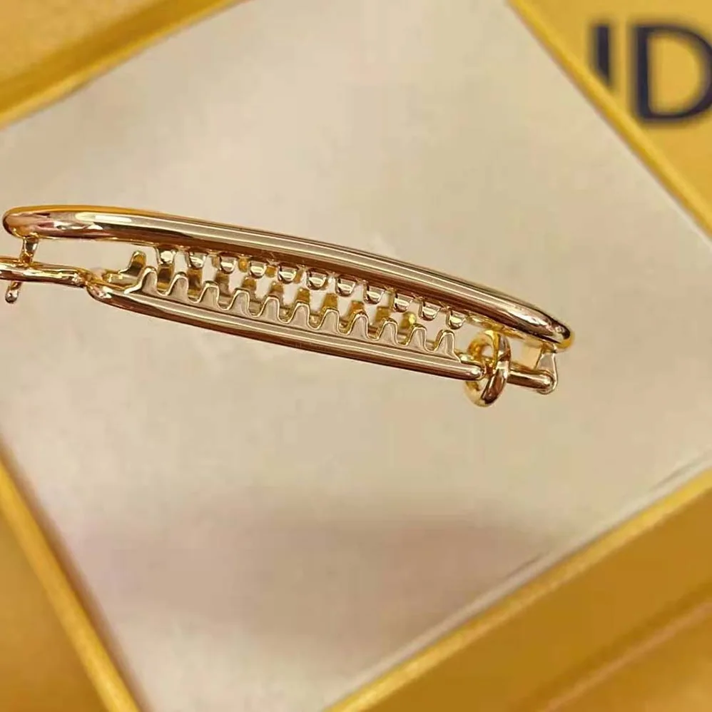 Fendi Hair Clip with Fendi O'Lock Motif for Women