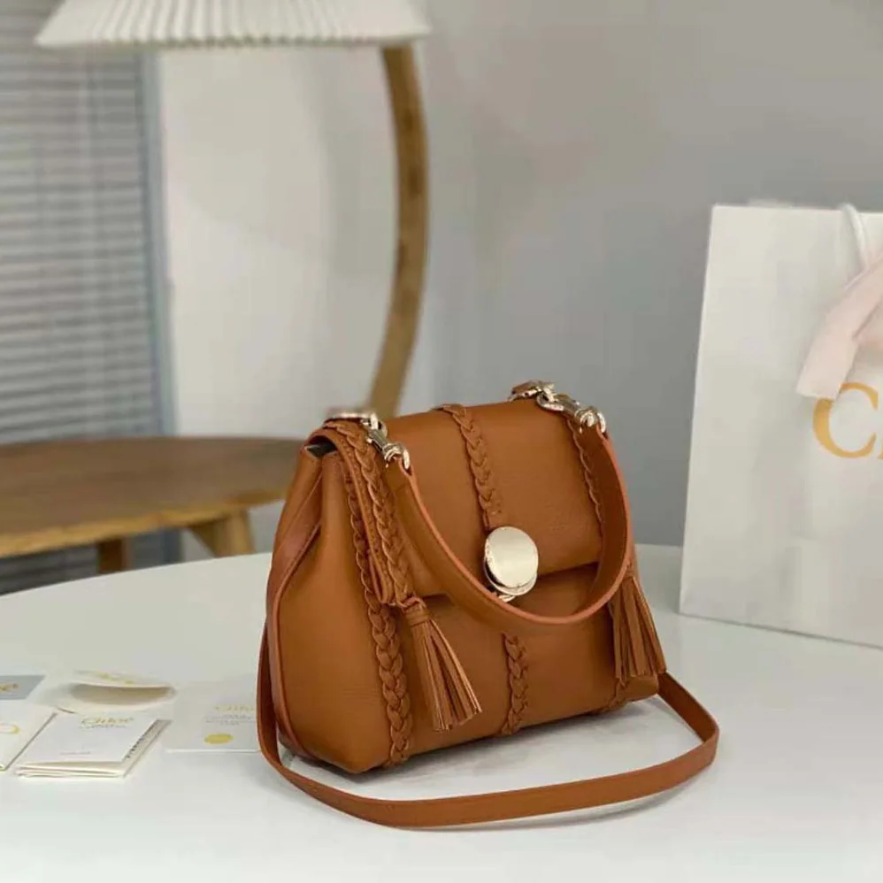 Chloe Penelope Small Soft Shoulder Bag for Women in Brown Chloe Penelope Small Soft Shoulder Bag for Women in Brown