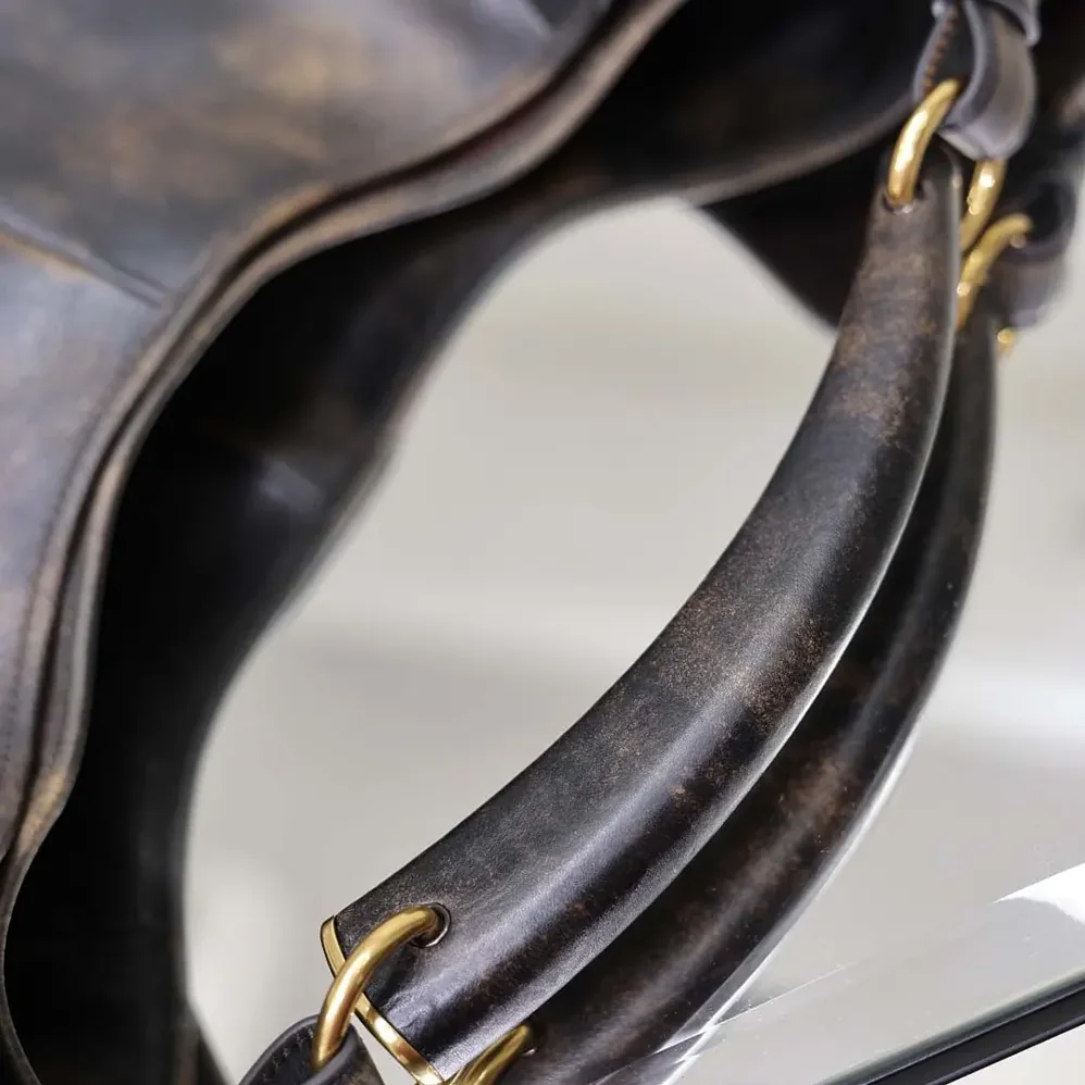 Saint Laurent YSL Mombasa Medium In Vintage Leather for Women Saint Laurent YSL Mombasa Medium In Vintage Leather for Women