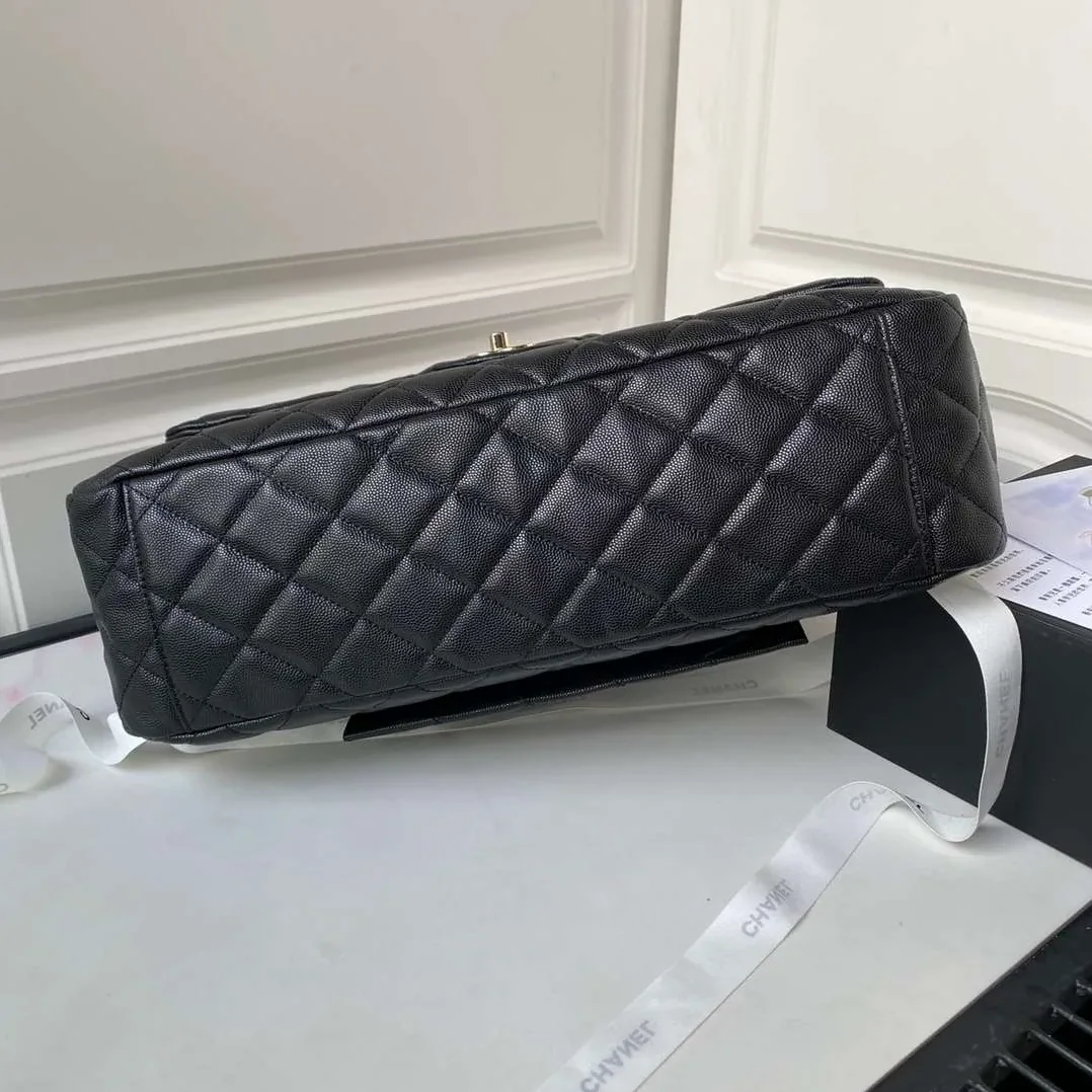 Chanel Airport Crossbody Bag in Black Gold Hardware Chanel Airport Crossbody Bag in Black Gold Hardware