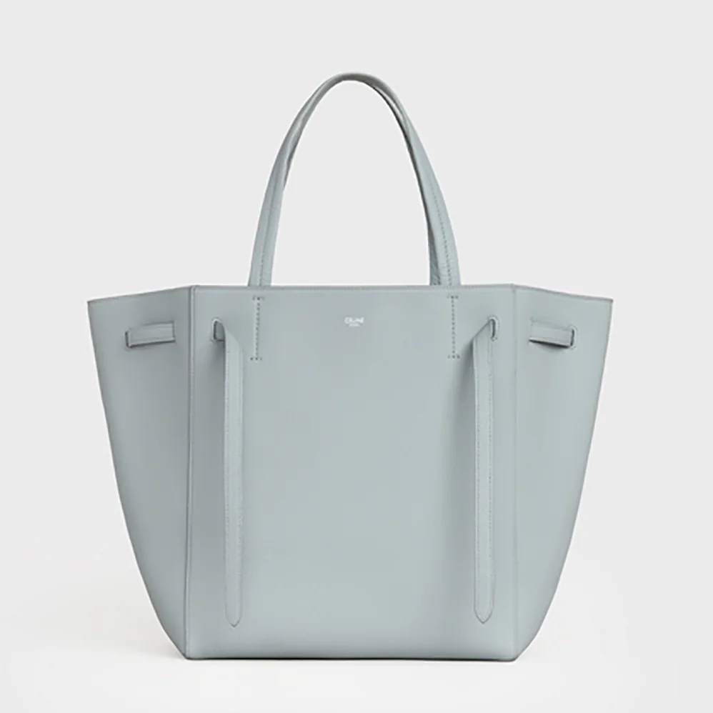 Celine Small Cabas Phantom in Soft Grained Calfskin for Women in Blue Celine Small Cabas Phantom in Soft Grained Calfskin for Women in Blue