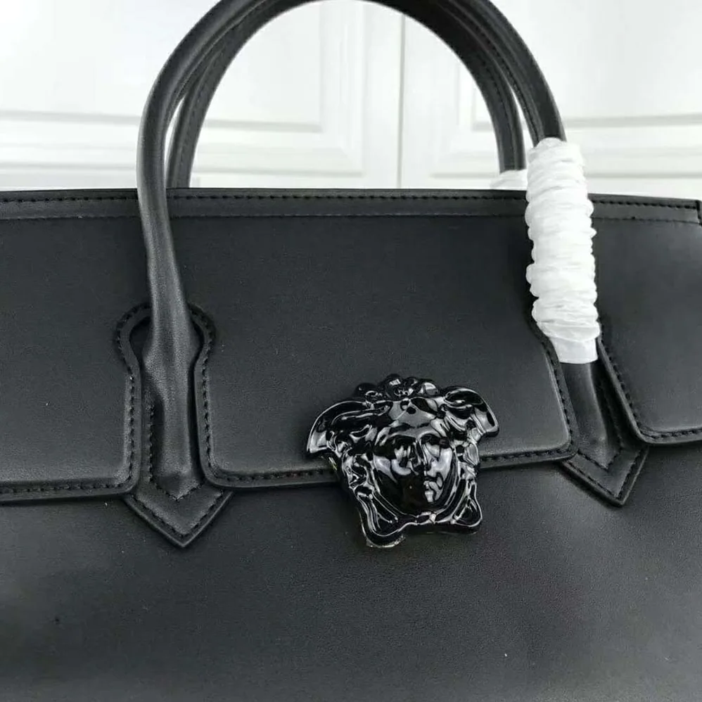 Versace Palazzo Empire Large Bag for Women in Black Versace Palazzo Empire Large Bag for Women in Black