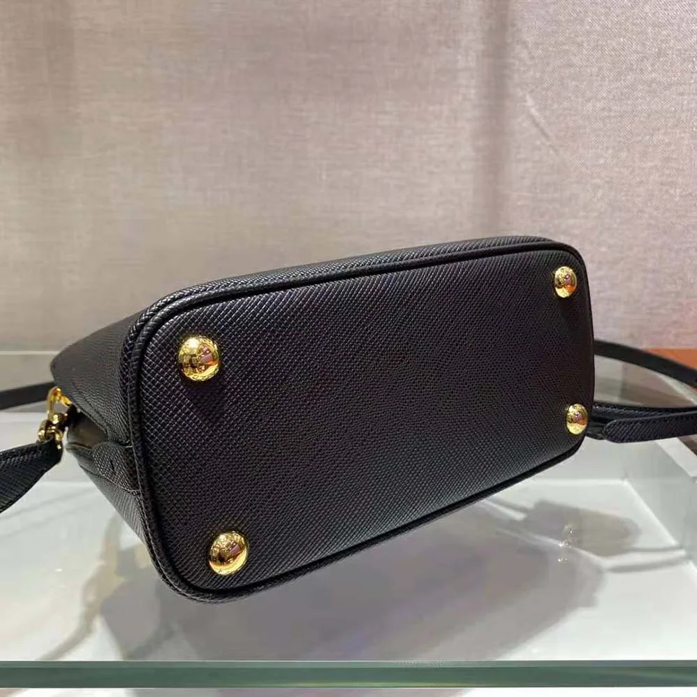 Prada Prada Matinee Micro Saffiano Leather Bag for Women in Black