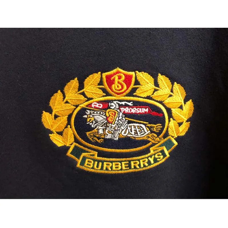 Burberry Reissued Jersey Sweatshirt for Men in Navy Burberry Reissued Jersey Sweatshirt for Men in Navy