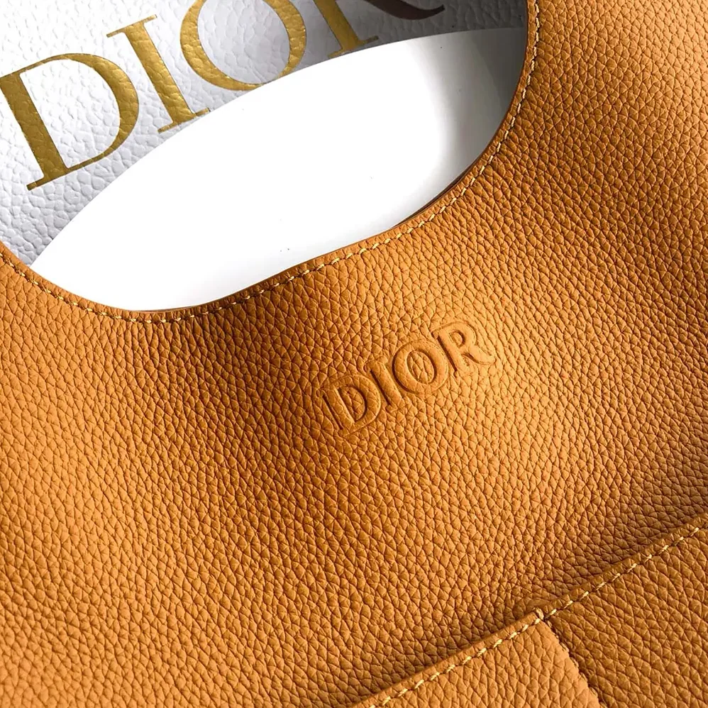 Dior Privé Tote Bag Brown Dior Icons Calfskin for Unisex