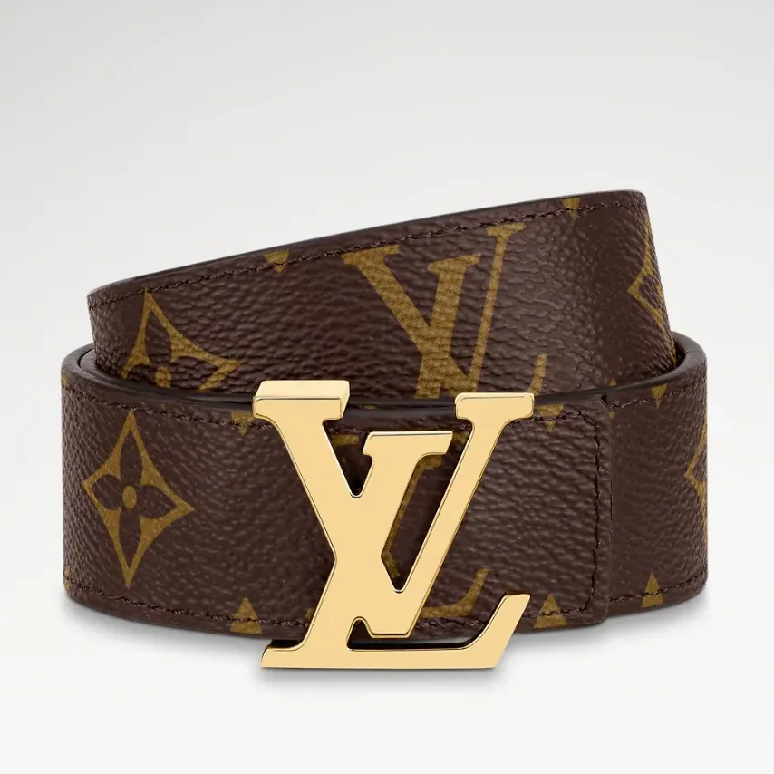 Louis Vuitton LV Initiales Reversible Belt Rose Poudre