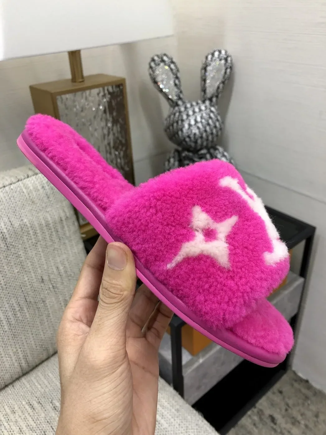 Louis Vuitton Magnetic Flat Mule Pink for Women