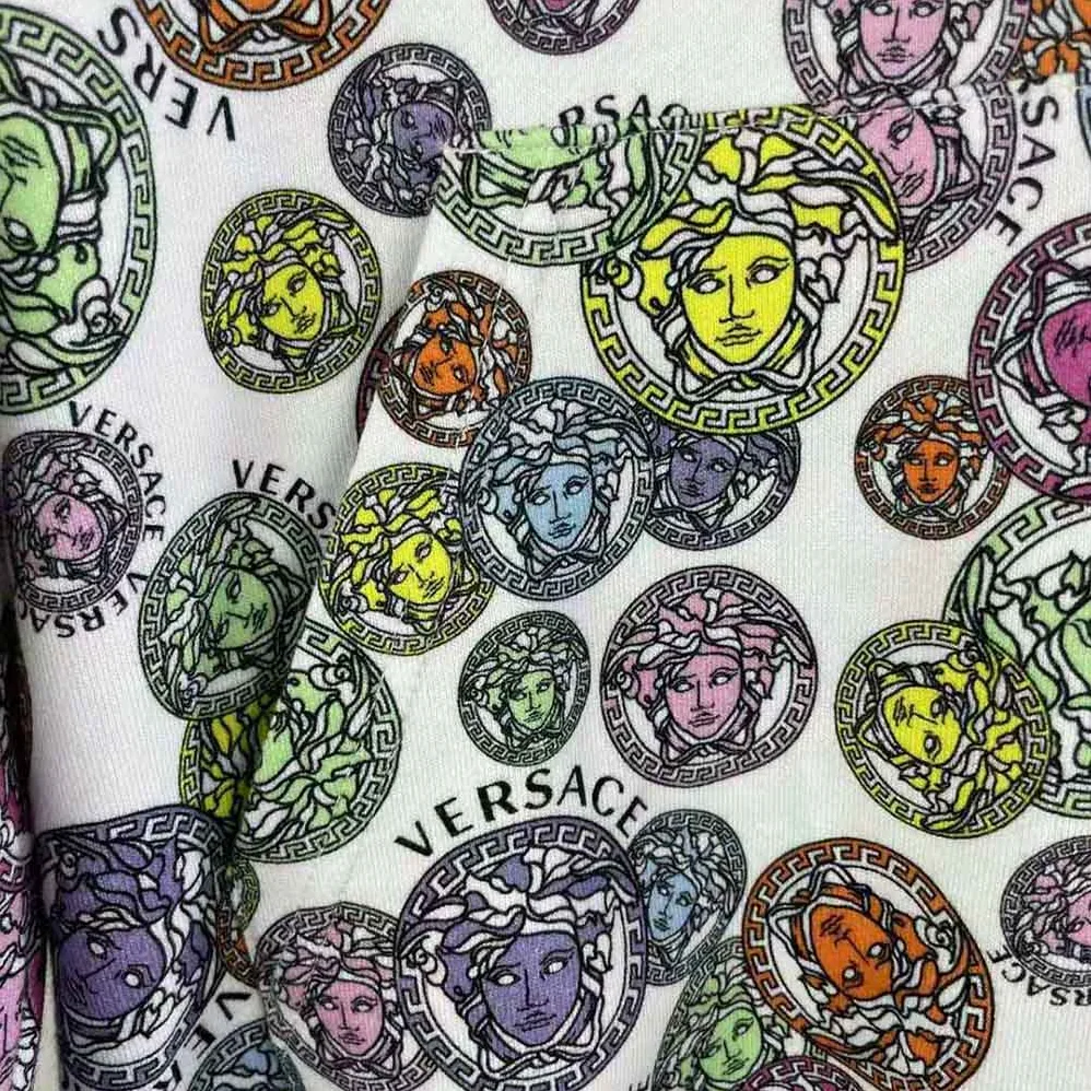Versace Medusa Amplified Print Cotton Hoodie for Women