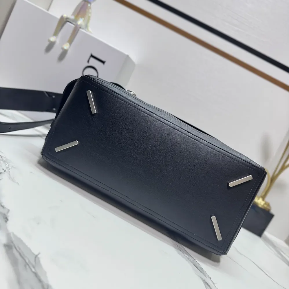Loewe Small Puzzle Biker Bag for Unisex in Black