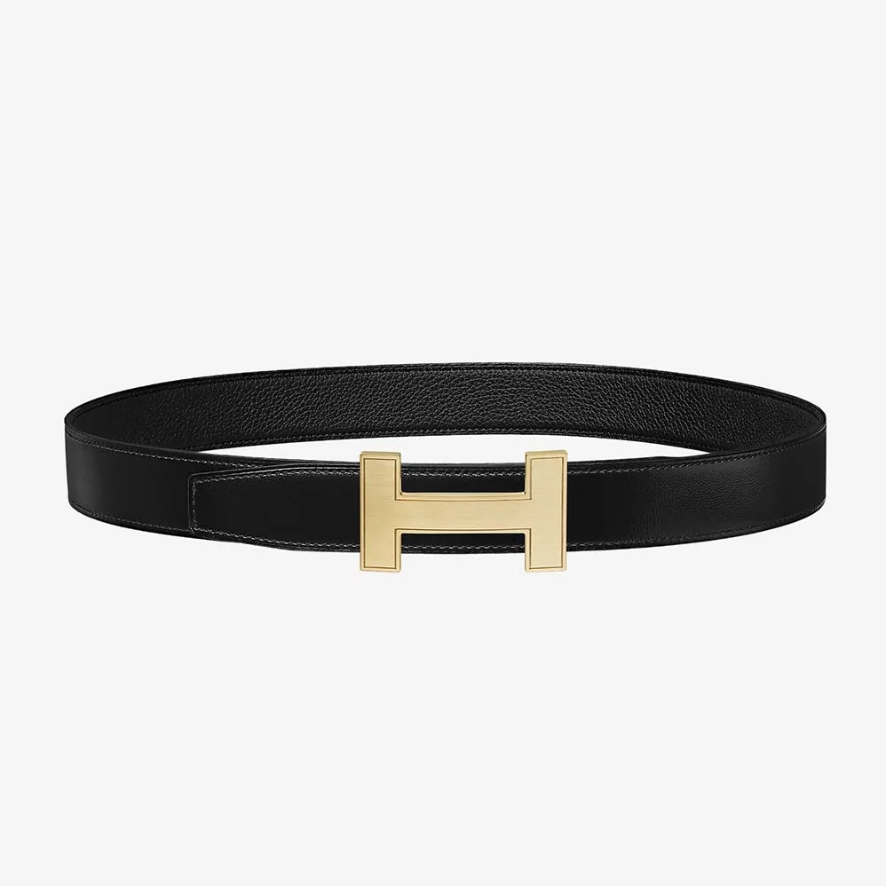 Hermes Quizz Belt Buckle & Reversible Leather Strap 32 mm for Men