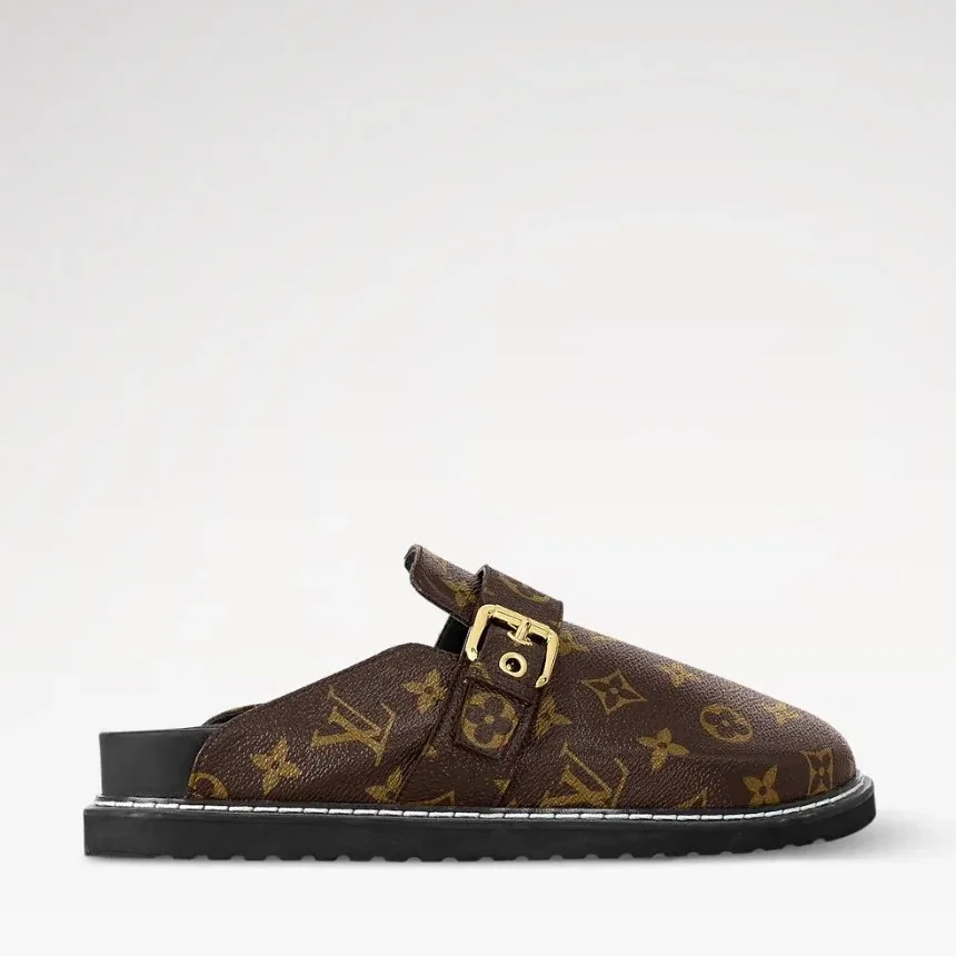 Louis Vuitton LV Cosy Flat Comfort Clog Brown 1AAW6Q