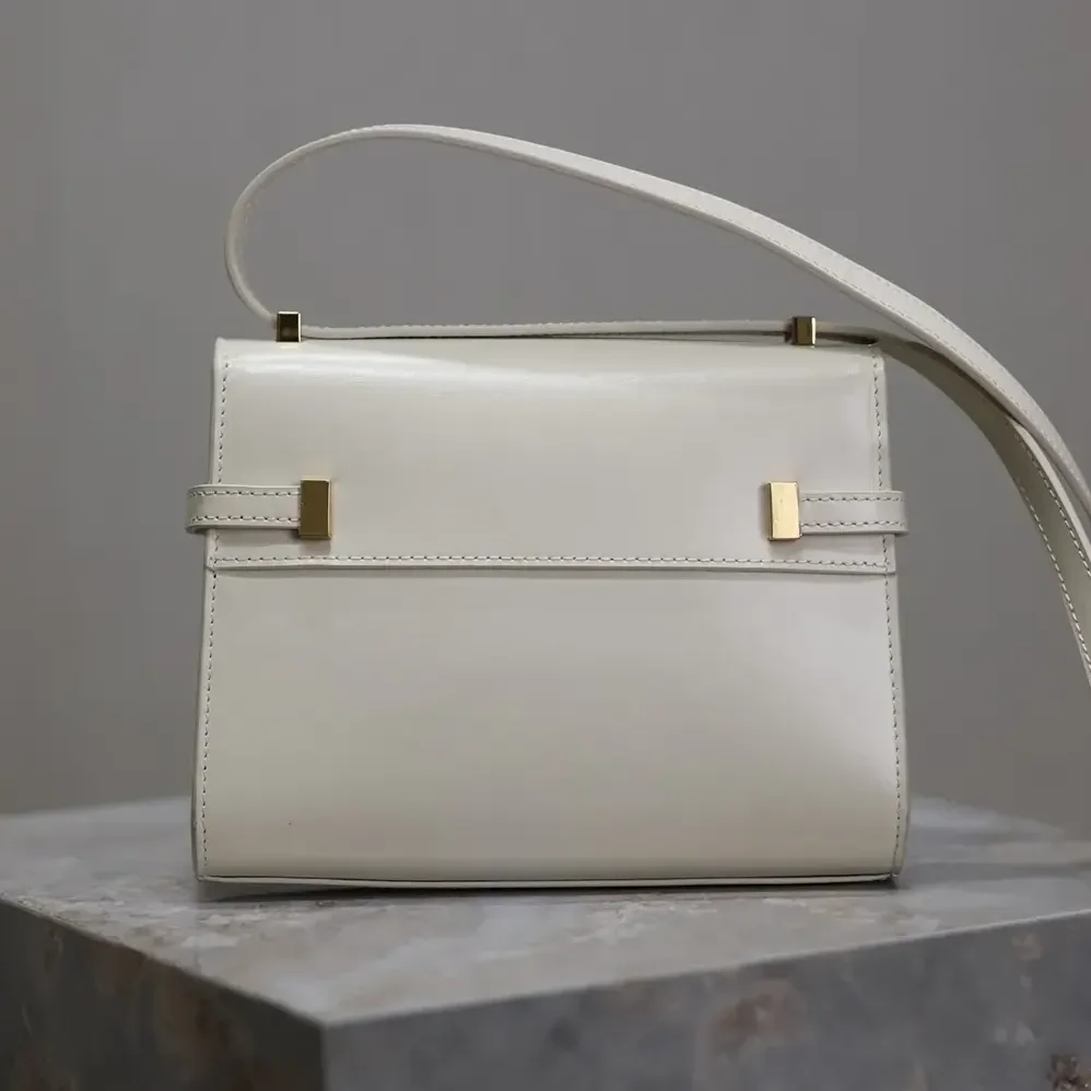Saint Laurent YSL Mini Manhattan in Box Saint Laurent for Women in White