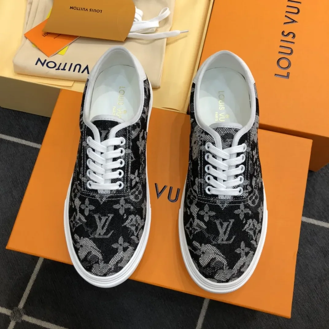 Louis Vuitton LV Trocadero Richelieu Sneaker Black