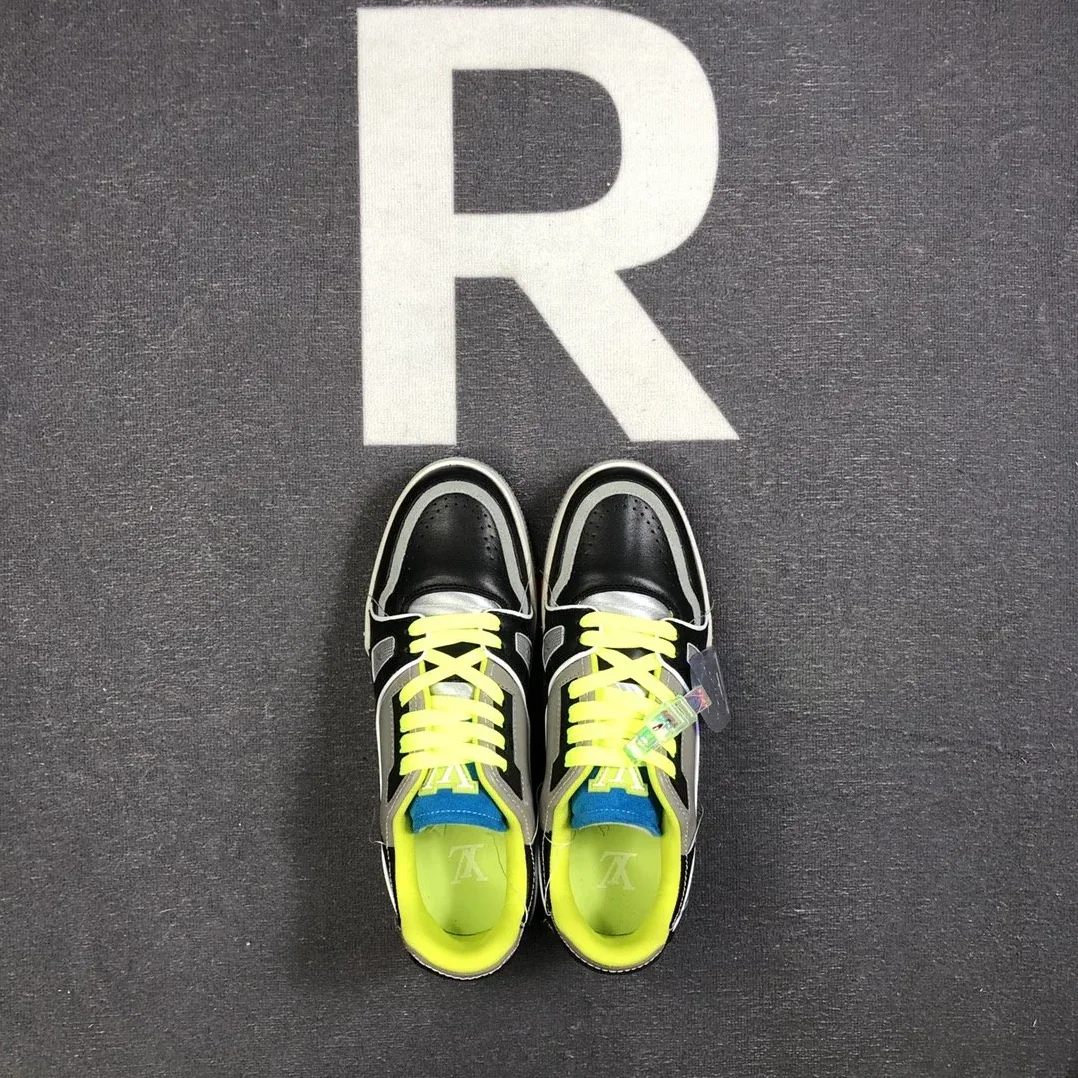 Louis Vuitton Trainer Sneaker Rubber Monogram Denim Multiple Color Virgil Abloh Louis Vuitton Trainer Sneaker Rubber Monogram Denim Multiple Color Virgil Abloh
