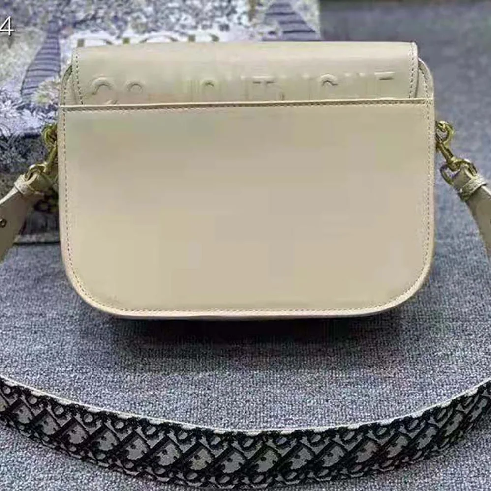 Dior Large Dior Bobby Bag Box Calfskin for Women in Beige