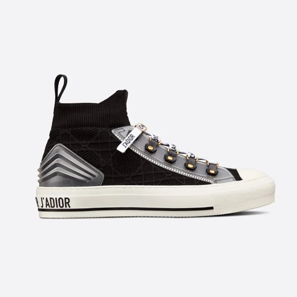 Dior Walk'n'dior Sneaker Black Cannage Technical Mesh for Women Dior Walk'n'dior Sneaker Black Cannage Technical Mesh for Women