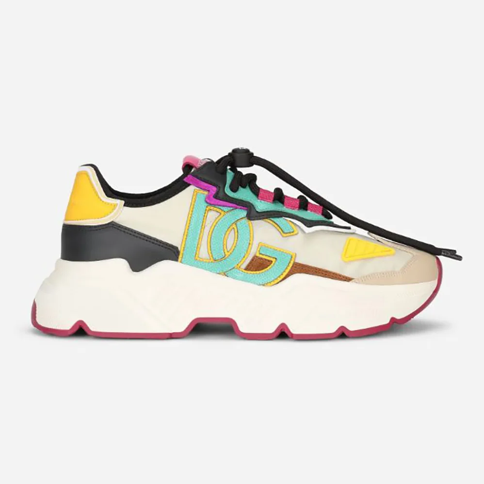 Dolce Gabbana D&G Mixed for Women in materials Daymaster Sneakers Dolce Gabbana D&G Mixed for Women in materials Daymaster Sneakers