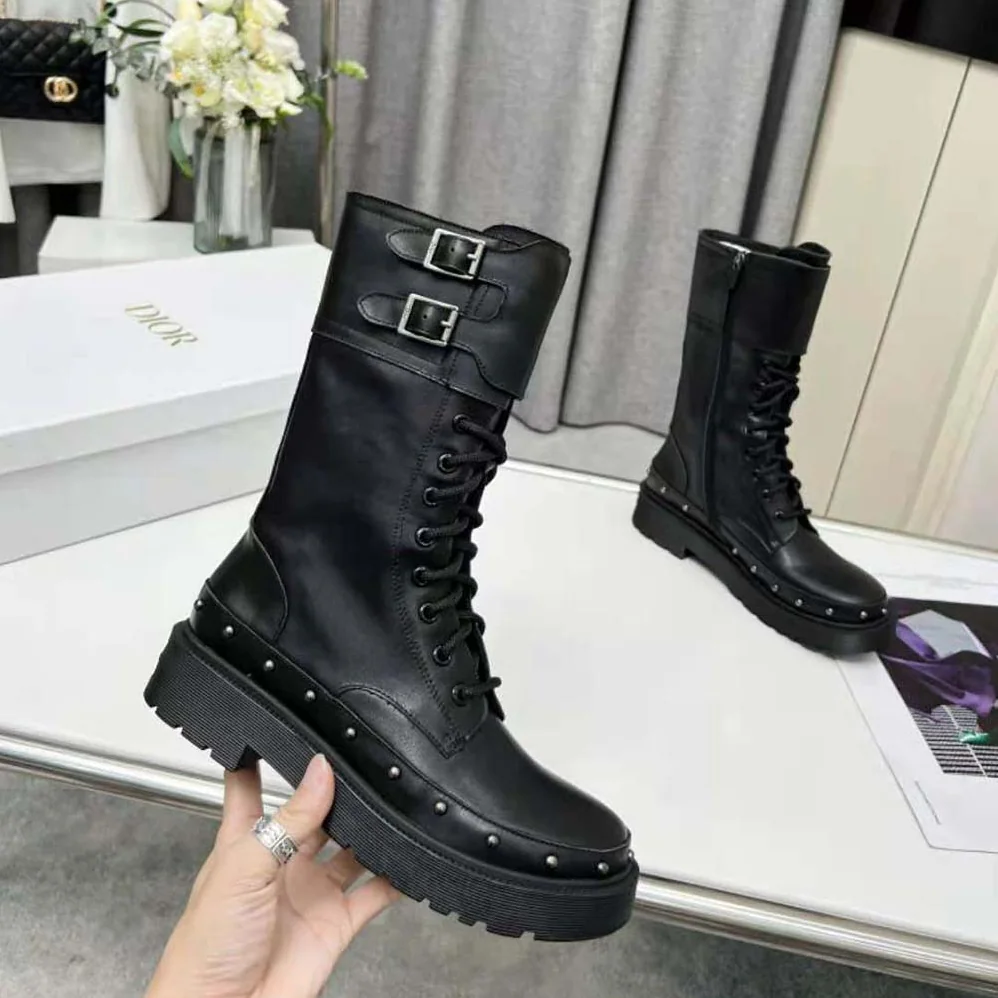 Dior Diorquake Ankle Boot Black Calfskin for Women Dior Diorquake Ankle Boot Black Calfskin for Women