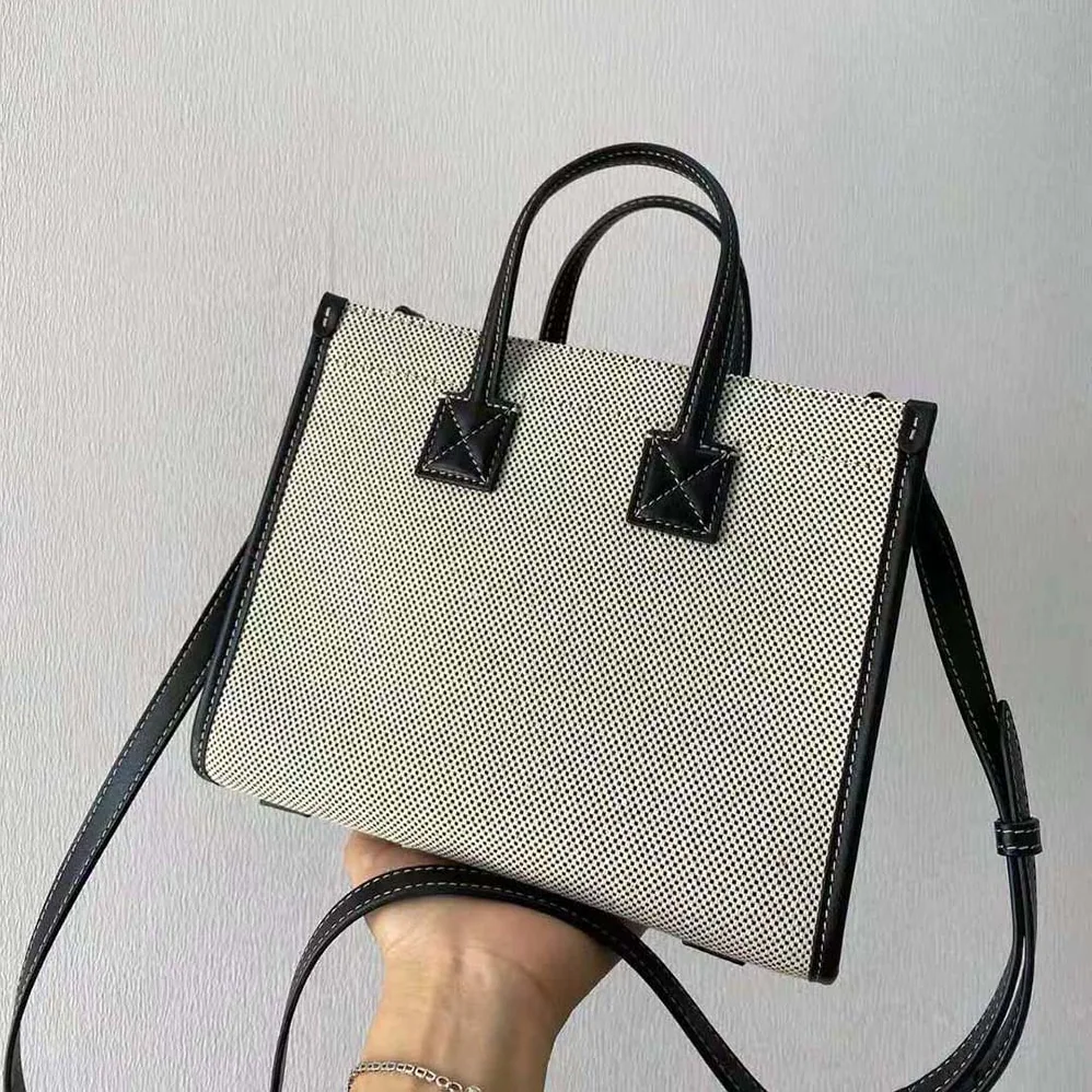 Burberry Mini Two-tone Canvas and Leather Freya Bag for Women in Silver Burberry Mini Two-tone Canvas and Leather Freya Bag for Women in Silver