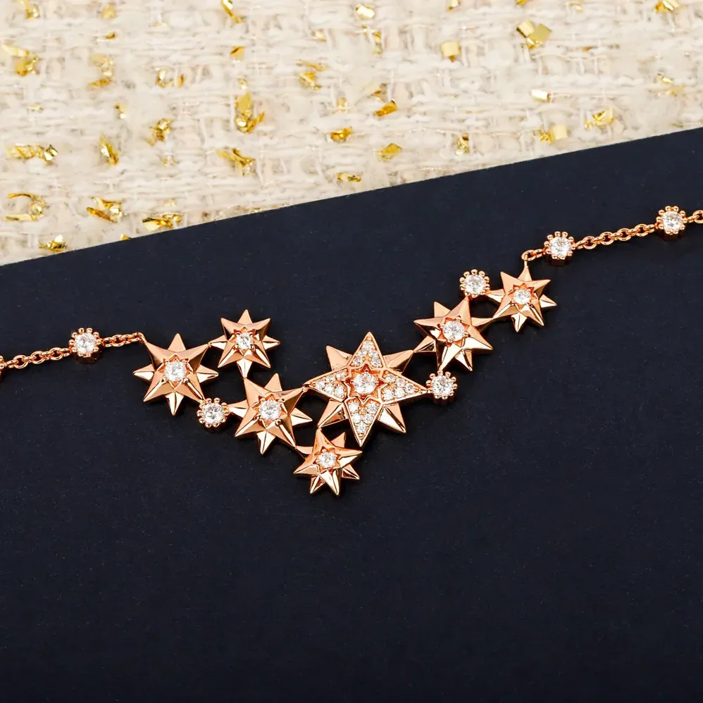 Dior Étoile des Vents Necklace Pink Gold and Diamonds for Women Dior Étoile des Vents Necklace Pink Gold and Diamonds for Women