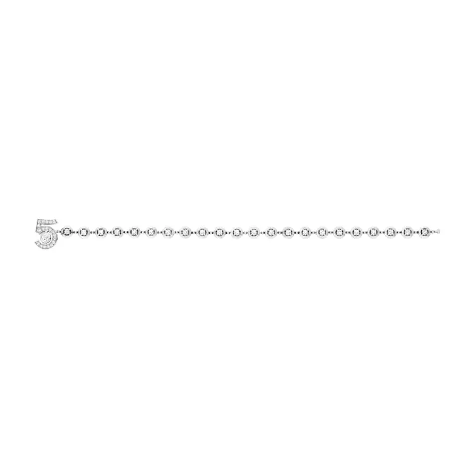 Chanel Eternal N°5 Bracelet Silver Hardware