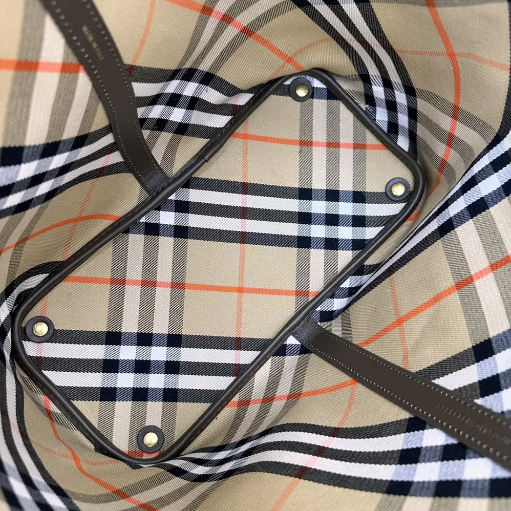 Burberry Small Check Tote for Women