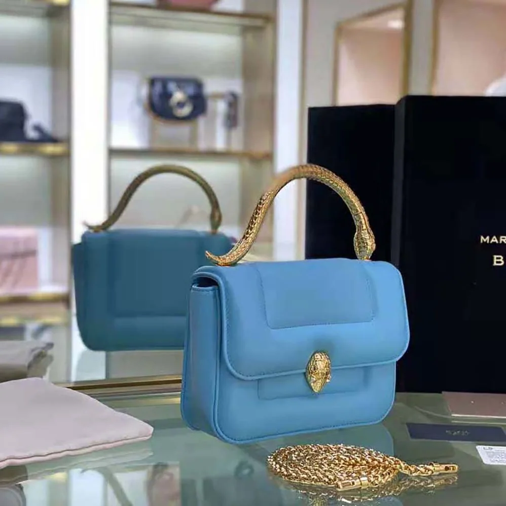 Bvlgari Mary Katrantzou X Bvlgari Top Handle for Women in Blue