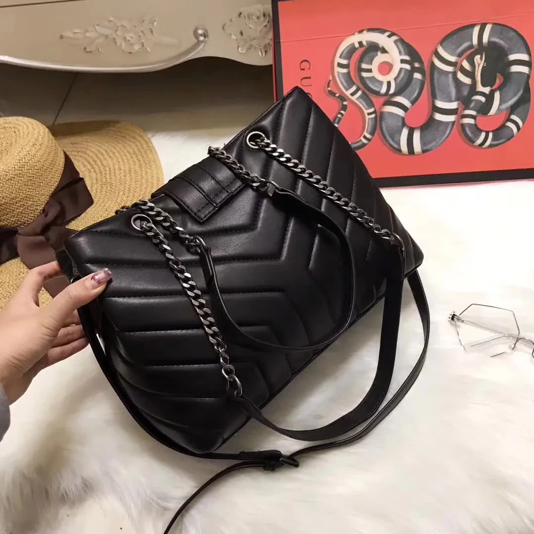 Saint Laurent YSL Small Loulou Shopping Bag Y Quilted in Black Saint Laurent YSL Small Loulou Shopping Bag Y Quilted in Black