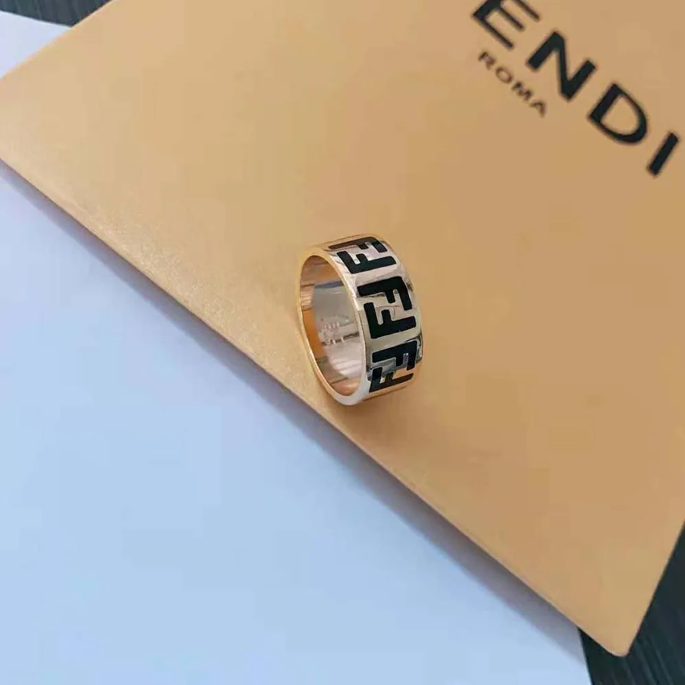 Fendi FF Gold for Women in color Ring Fendi FF Gold for Women in color Ring