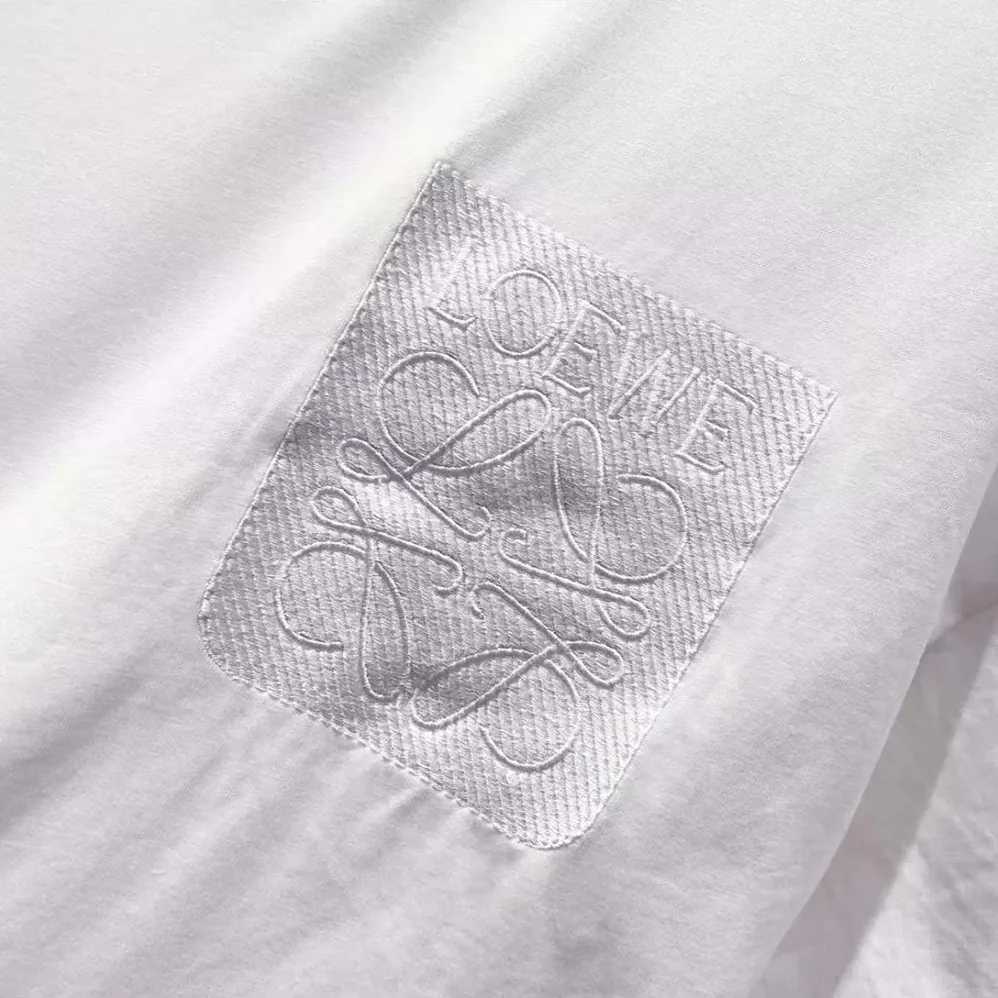 Loewe Relaxed Fit T-shirt in Cotton for Men in White Loewe Relaxed Fit T-shirt in Cotton for Men in White