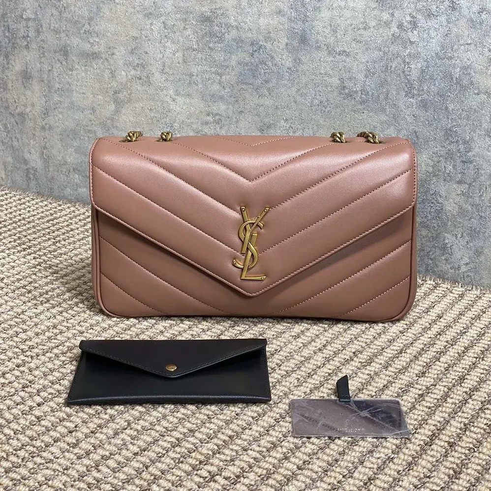 Saint Laurent YSL Loulou Medium in Matelasse Lambskin-801439AAEAX5036 for Women Saint Laurent YSL Loulou Medium in Matelasse Lambskin-801439AAEAX5036 for Women