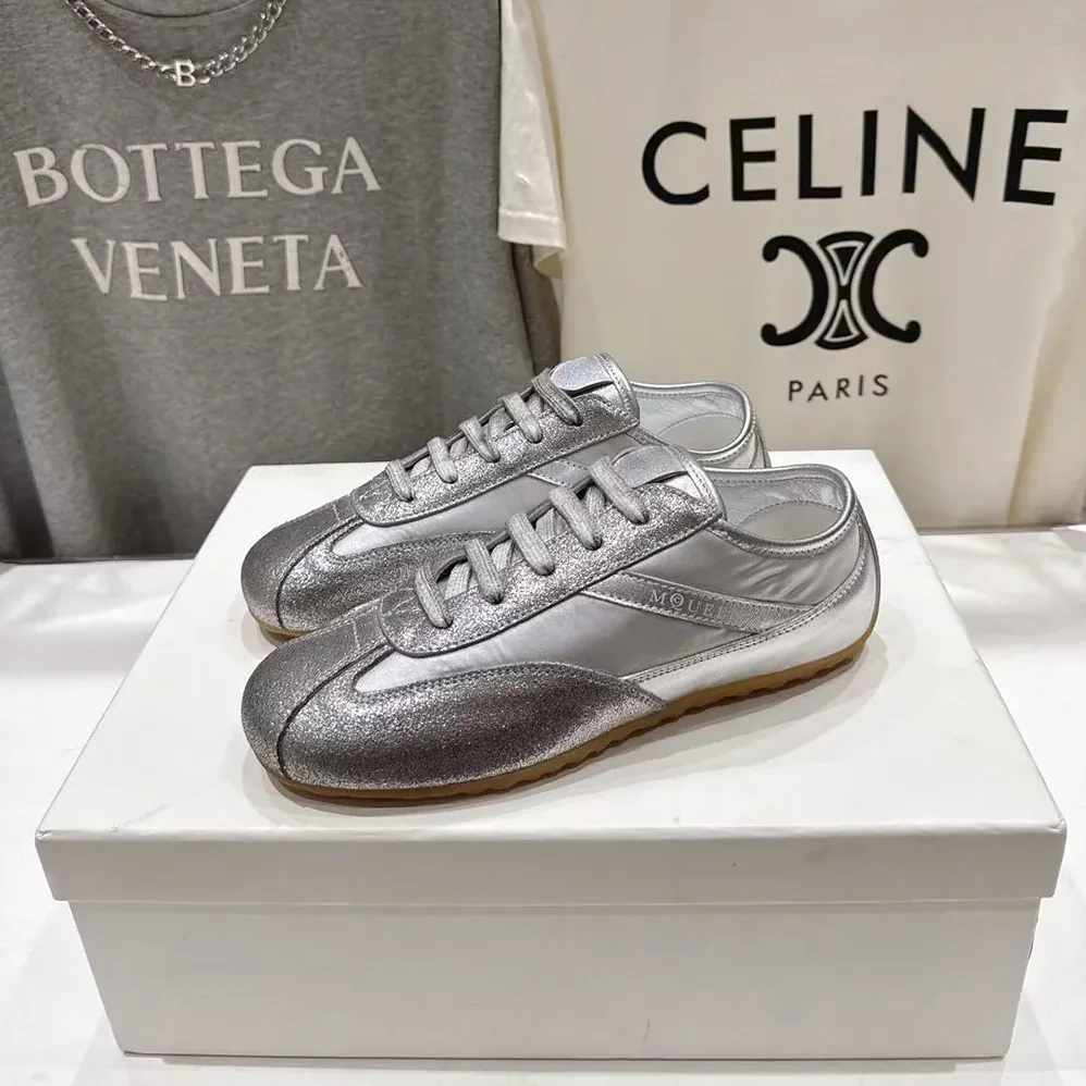 Alexander Mcqueen Boxe Sneaker in Silver for Unisex