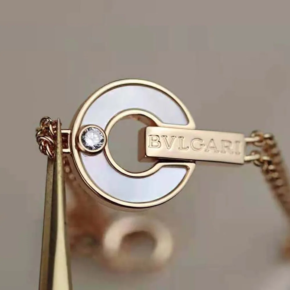 Bvlgari Bvlgari Bracelet 18 KT Rose Gold Bracelet for Women Bvlgari Bvlgari Bracelet 18 KT Rose Gold Bracelet for Women