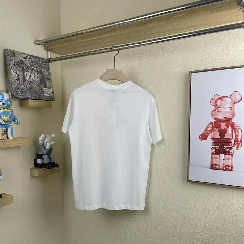 Dior Oversized Dior and Kenny Scharf T for Women in shirt White Cotton Jersey Dior Oversized Dior and Kenny Scharf T for Women in shirt White Cotton Jersey